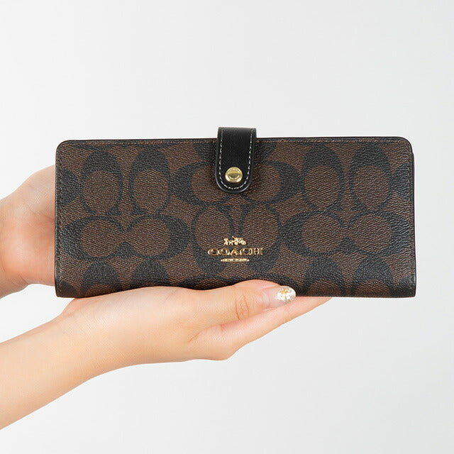 コーチ 長財布 メンズ レディース ブランド COACH シグネチャー CH414