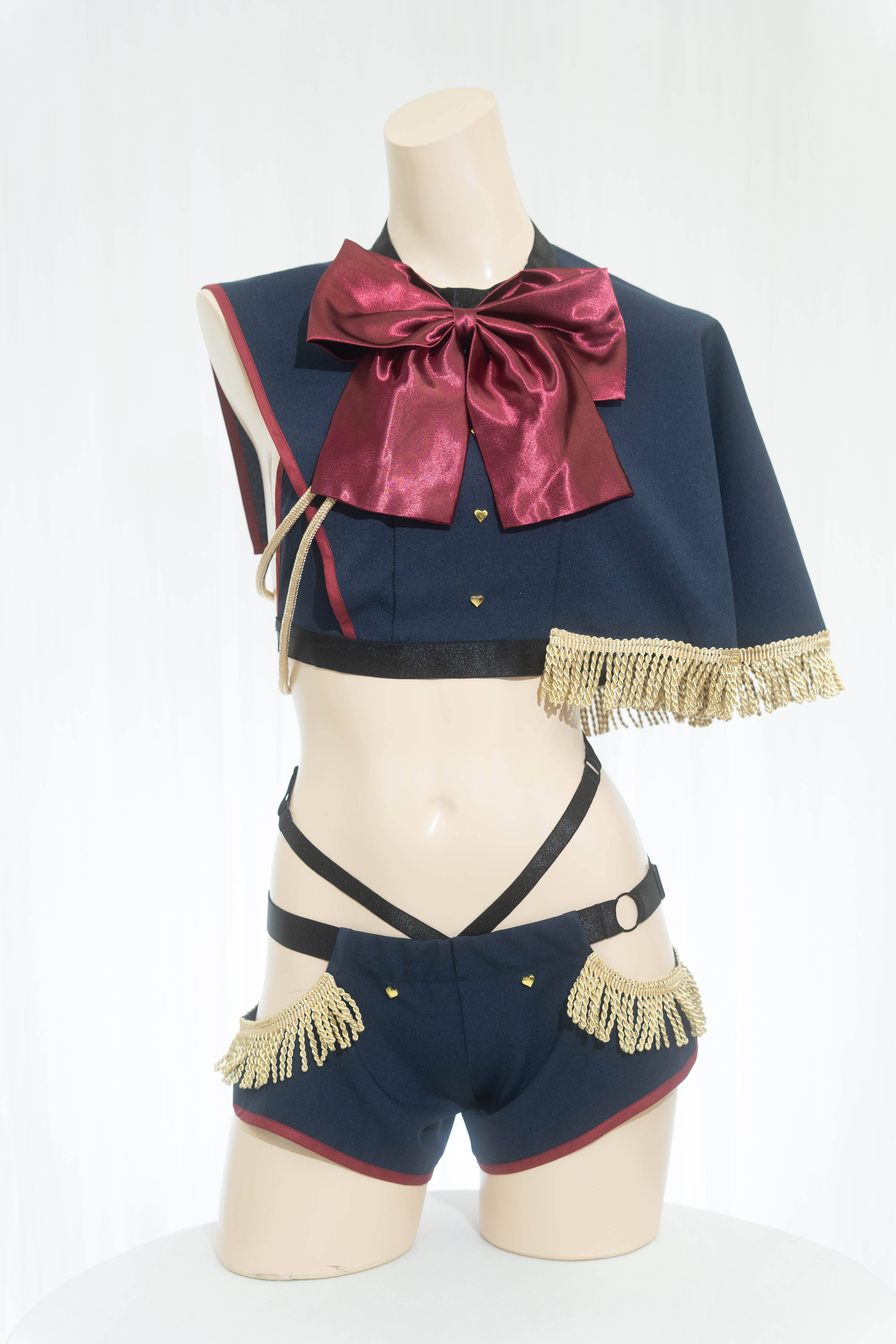 C0106 軍服セーラーマントセット 紺/M企画｜NANIKIRU