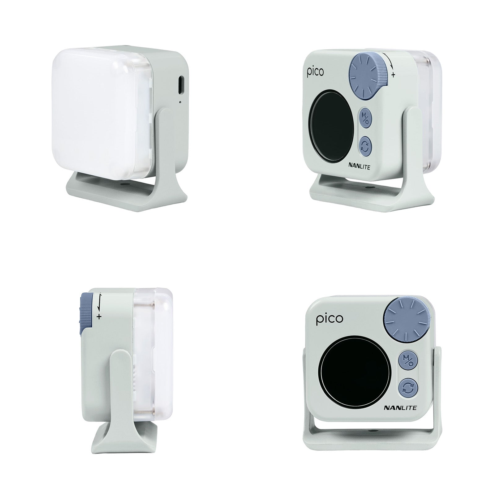 NANLITE pico 撮影用ライト LEDポケットライト フルカラー RGBW 色温度