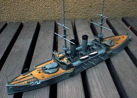 戦艦 三笠 1/500 レジンキット 三笠保存会 アール・シー・ベルグ