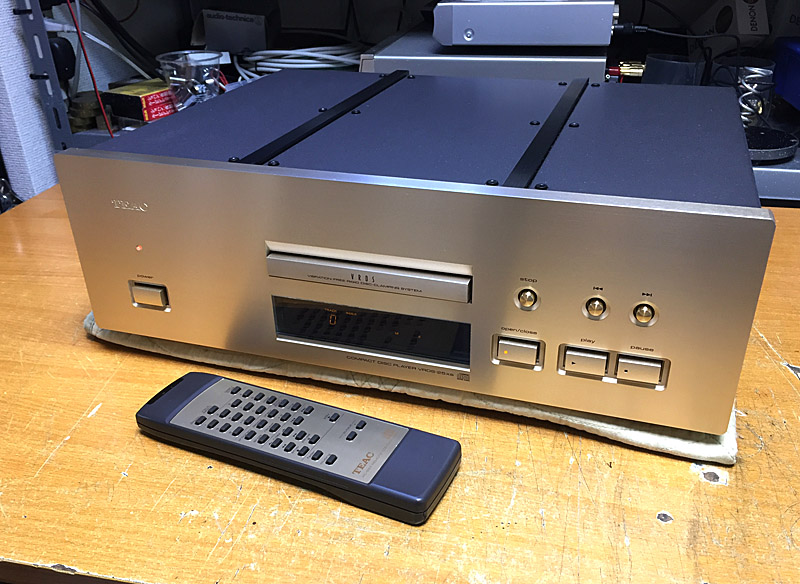 名機 TEAC ティアック VRDS-25XS CDプレーヤー ベルト交換