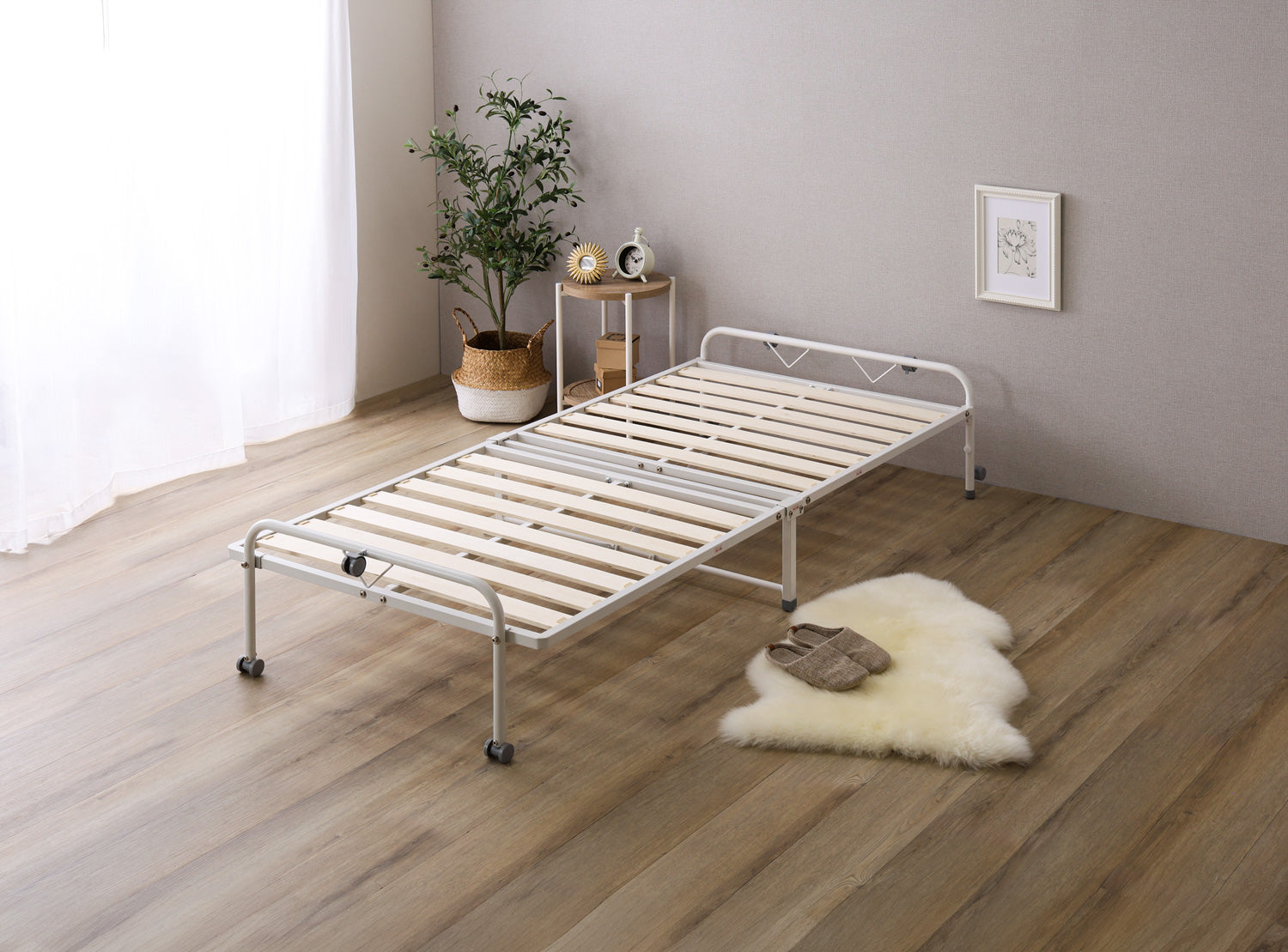 折りたたみパイプすのこベッド【シングル】 | すべての商品 | ナデシコ