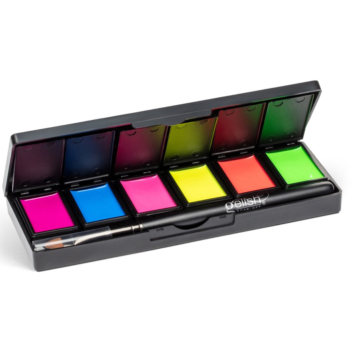 Gelish Cream Gel 6pc Palette - Neon & On & On - Gelish & Morgan Taylor