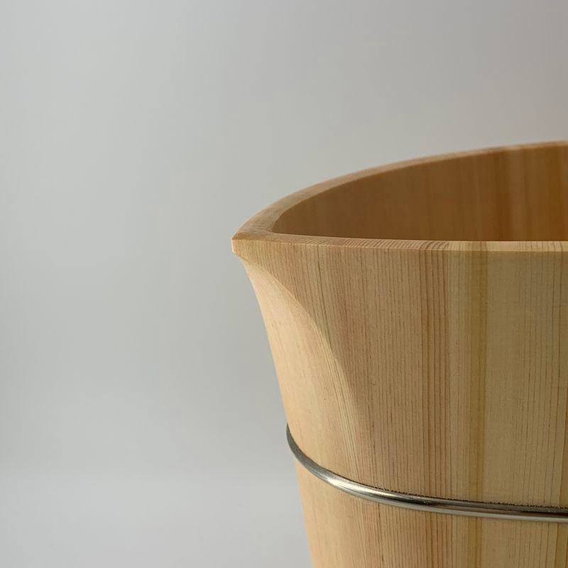 檜 シャンパンクーラー このは | 中川木工芸 比良工房