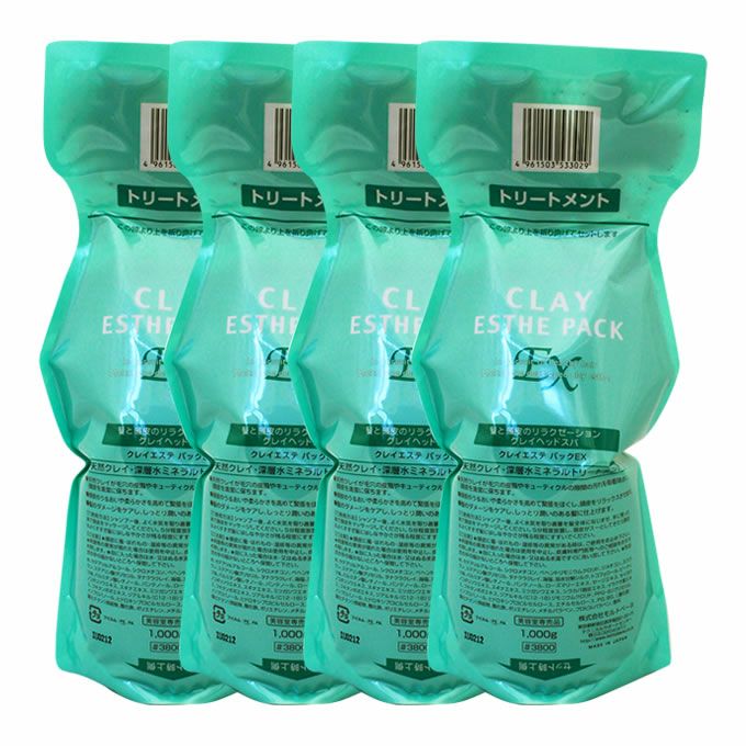 モルトベーネ クレイエステ シャンプー 「EX」 1000mL(詰替)(500mL×2つ