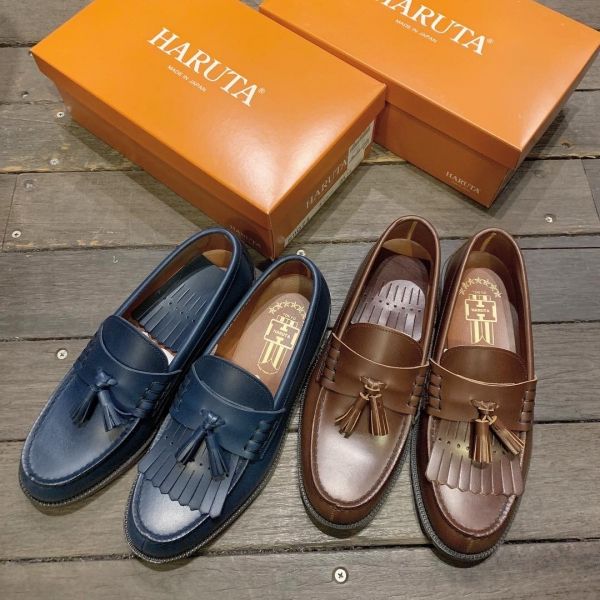 HARUTA × SEILIN / キルトタッセル2WAYローファー ブラウン | NARO