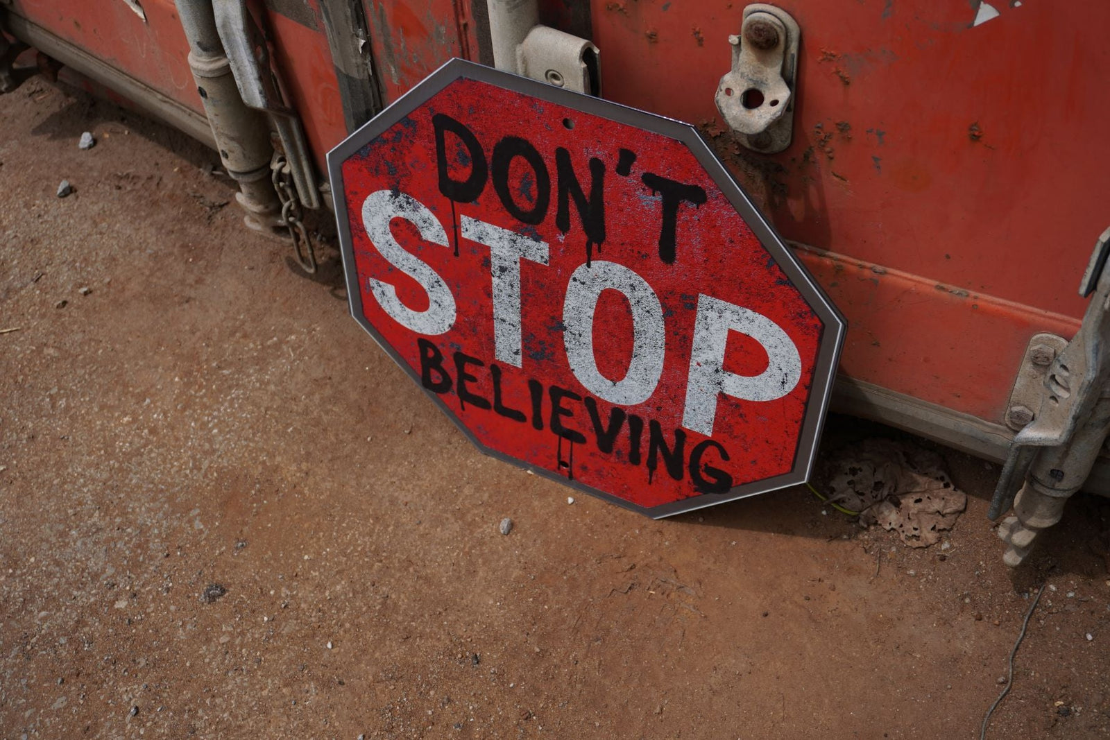 Don't Stop Believing – Nashville Metal Art