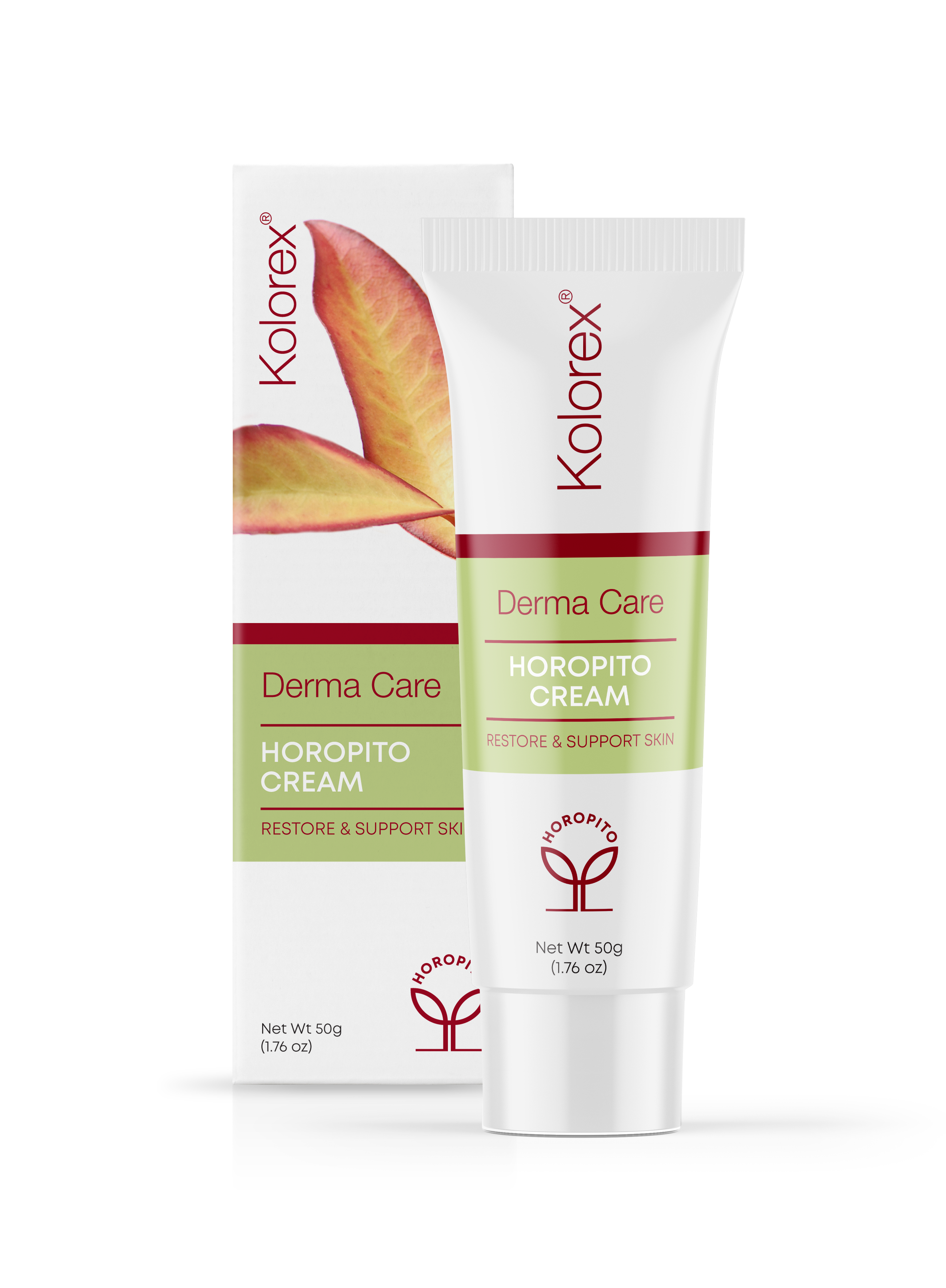 Kolorex Derma Care Horopito Cream calms, restores & soothes skin