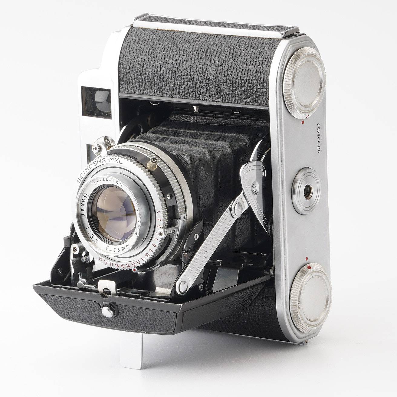 超希少！！】小西六 Konishiroku Pearl IV / Hexer 75mm F3.5 コニカ