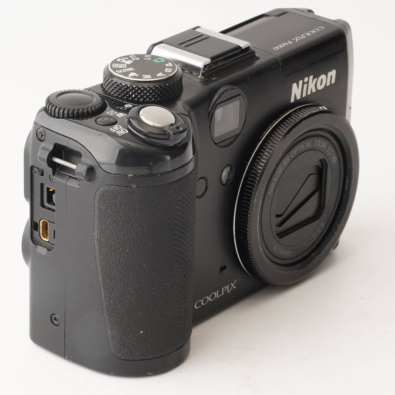 ニコン Nikon COOLPIX P6000 Black 4x コンパクトデジタルカメラ