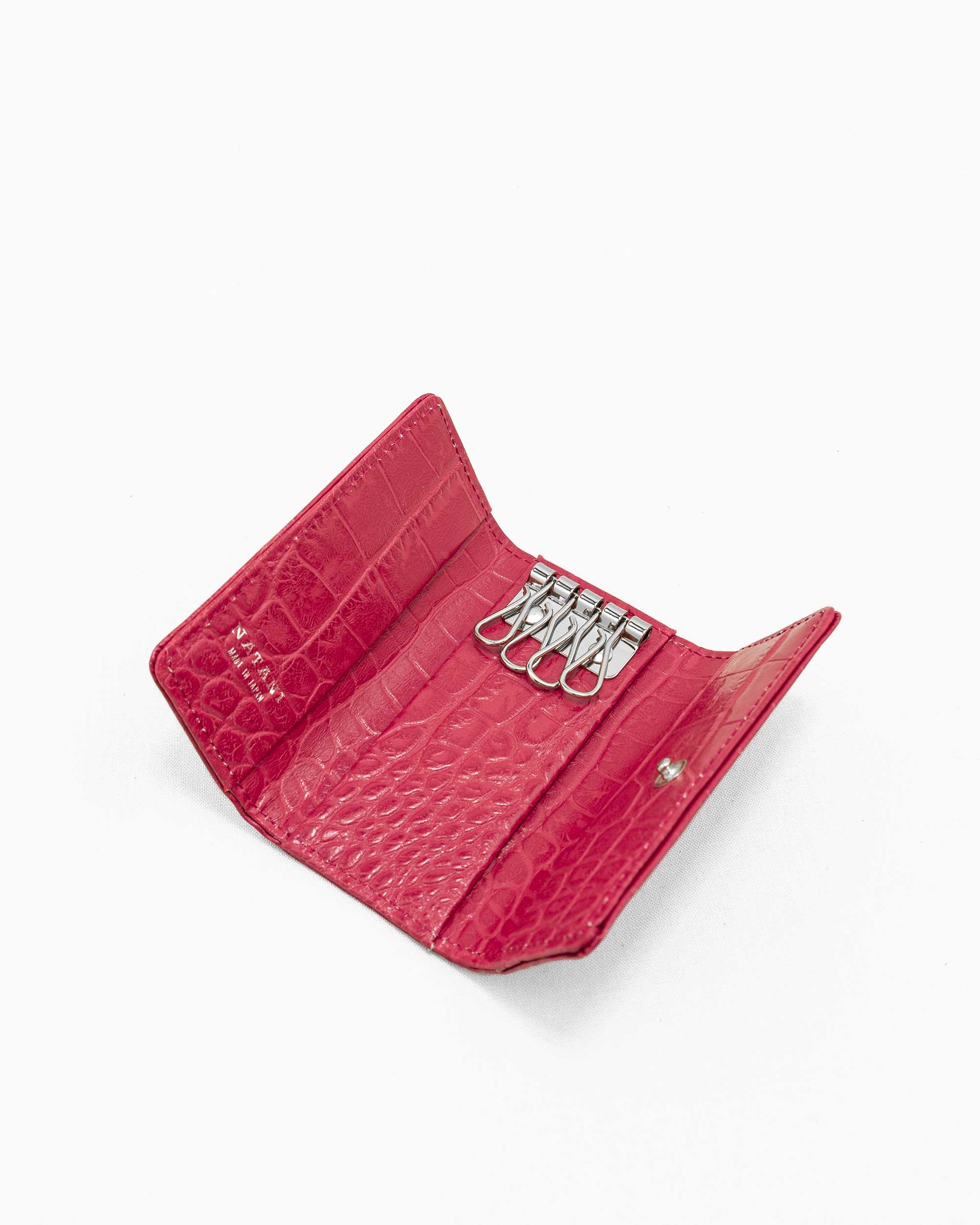 クロコ型押しキーケース｜NATANI ACCESSORIES（ナターニ アクセサリー