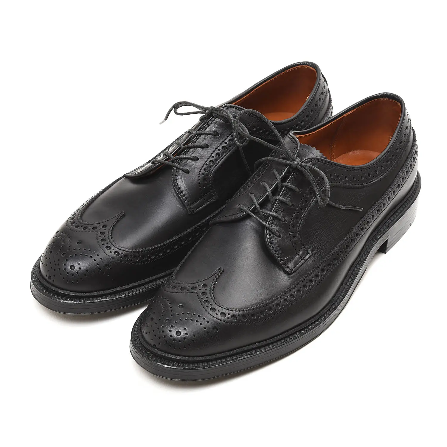 オールデン 97522 LONG WING バリー クロムエクセル BLACK