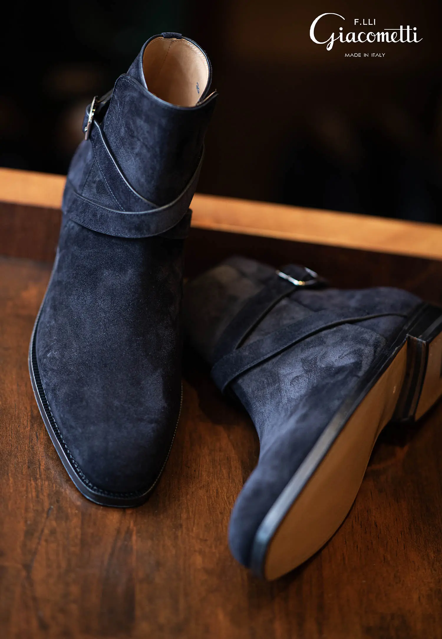 珠玉のジョッパーブーツ】ジャコメッティ FG337 VELVINA NERO