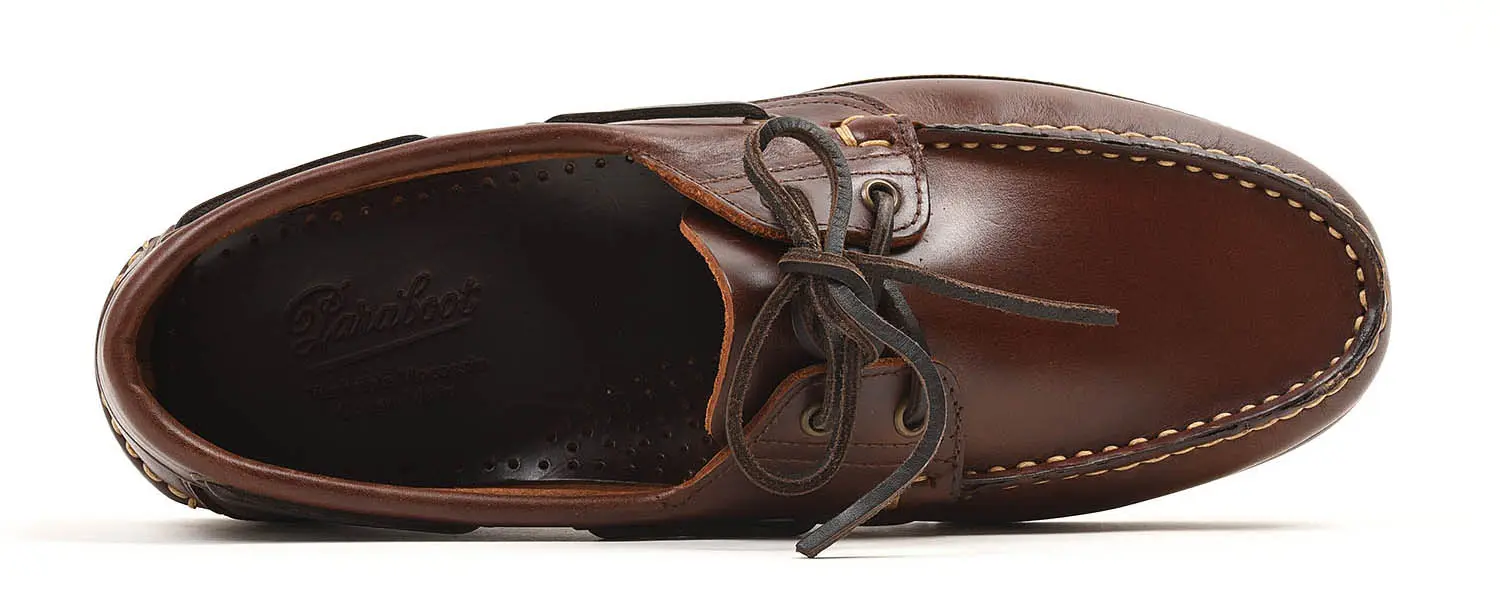 パラブーツ BARTH AMERICA ブラウン｜名作デッキシューズ