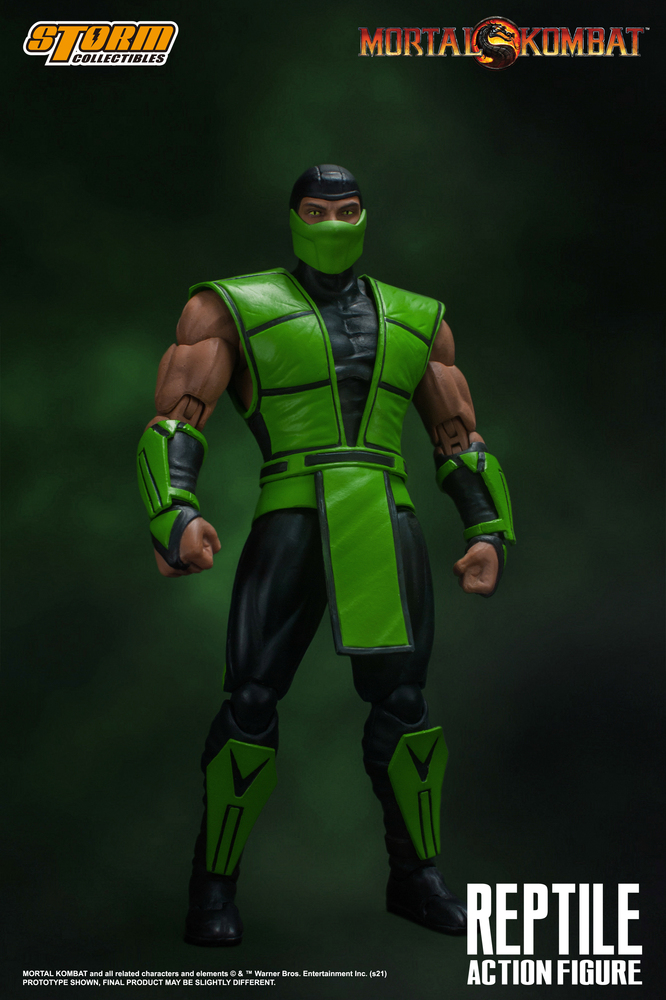 Mortal Kombat 1/12 Scale Action Figure Reptile | 株式会社ノーツ