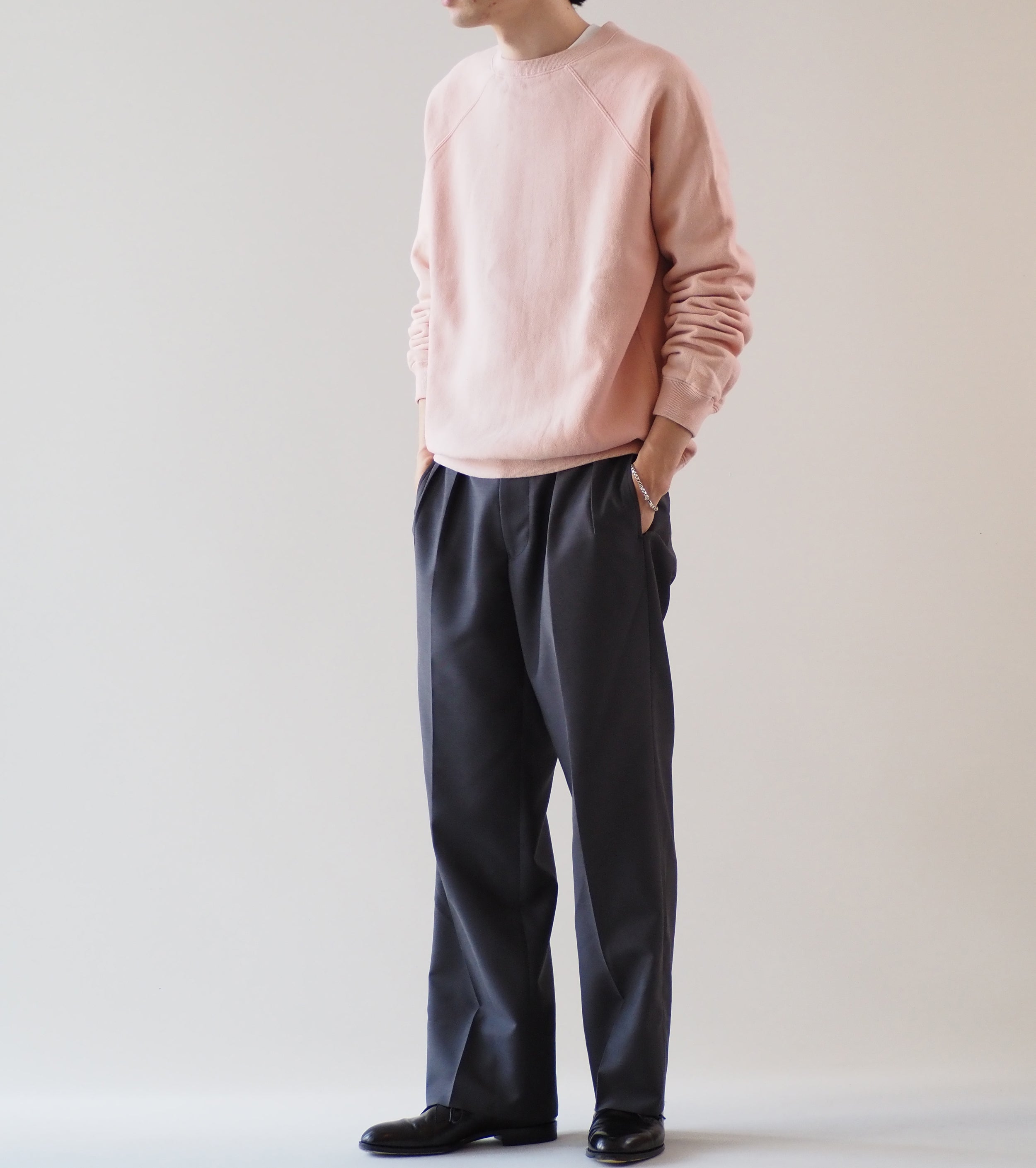 MAATEE＆SONS ヴィンテージ スウェット , Sakura – Navyblue