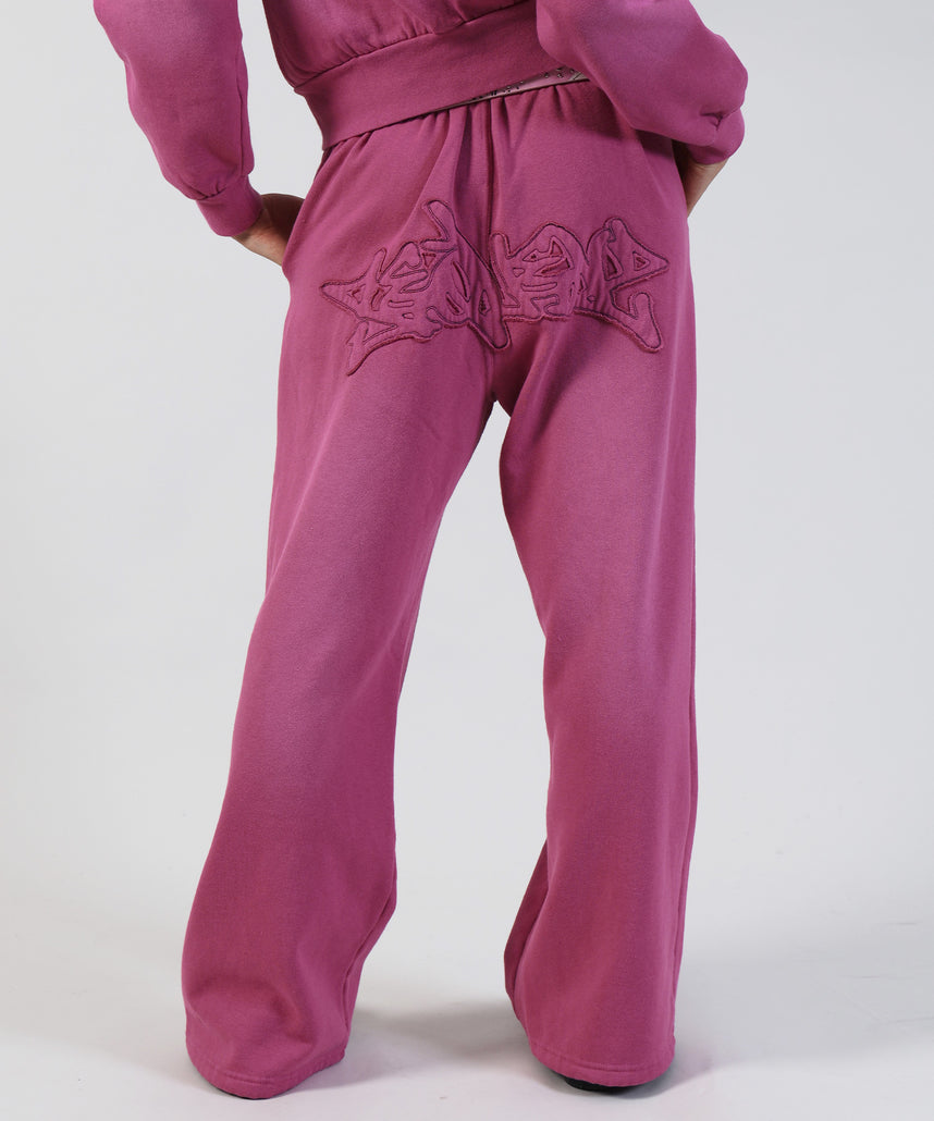 SEQUENZ（シークエンズ）】LOGO APPLIQUE SWEAT PANTS / スウェット