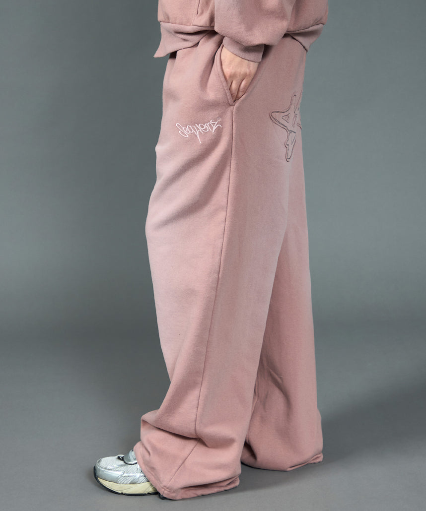SEQUENZ（シークエンズ）】LOGO APPLIQUE SWEAT PANTS / スウェット