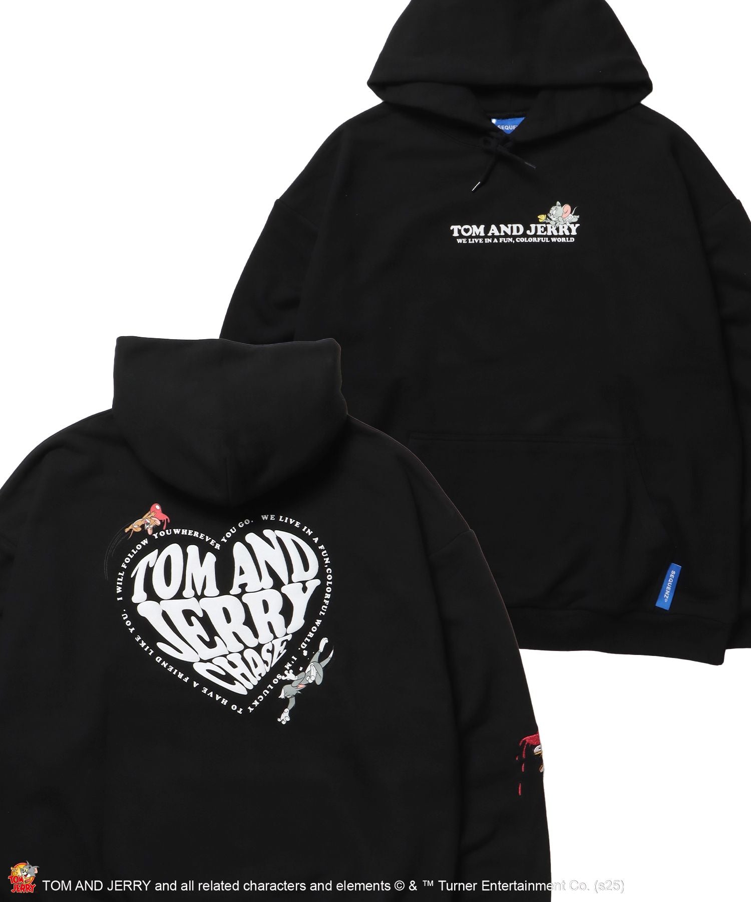 SEQUENZ（シークエンズ）】TJ HEART LOGO P/K / プルパーカー フーディ