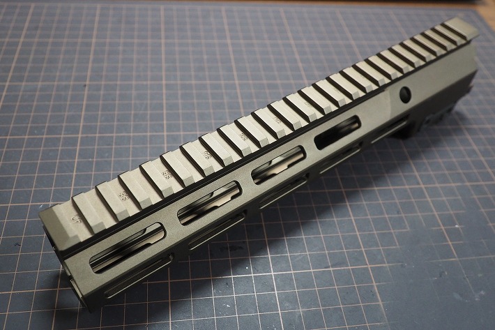 Zparts SMR Mk16】Geisseleタイプ 10.5インチ ハンドガードの装着とHAO