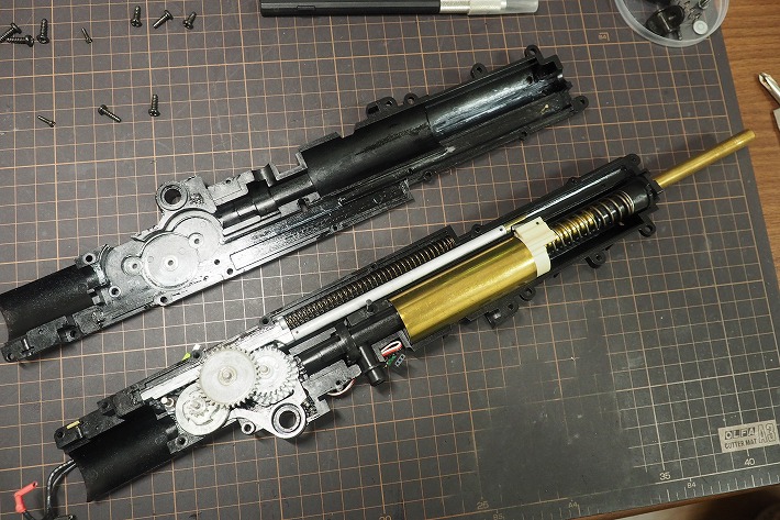 東京マルイ 電動UZI】初速アップカスタムを行い初速90m/sを目指します