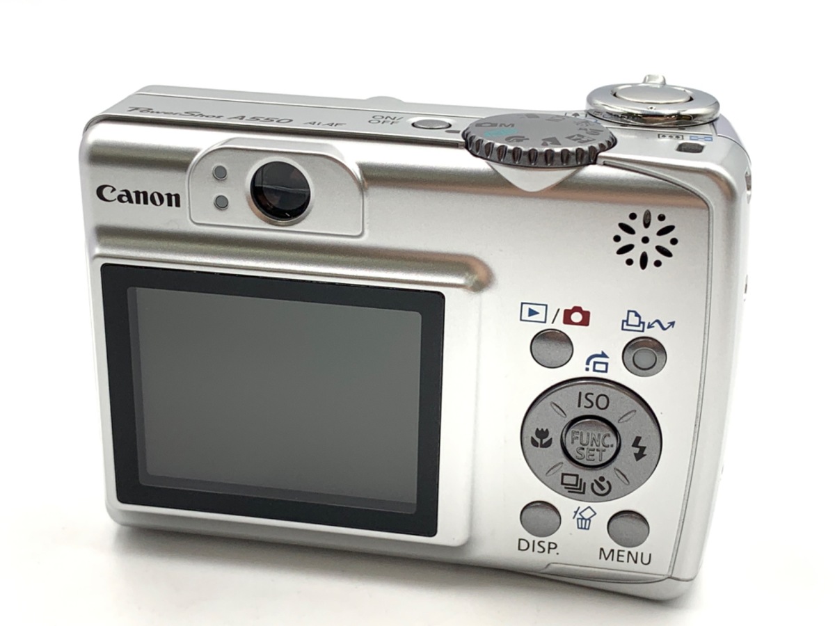 中古：B(並品)】キヤノン PowerShot A550 | 2442220006024