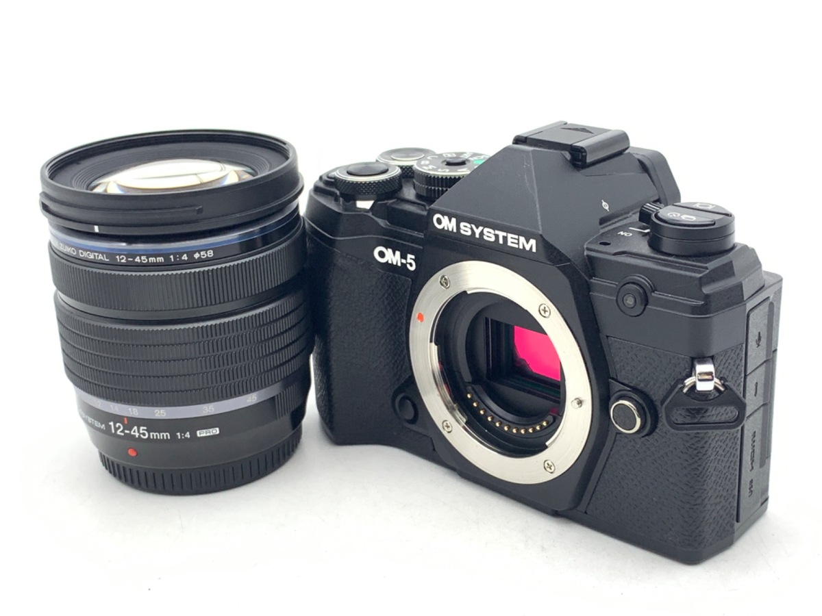 OM SYSTEM OM-5 12-45mm F4.0 PRO レンズキット [ブラック] 中古価格