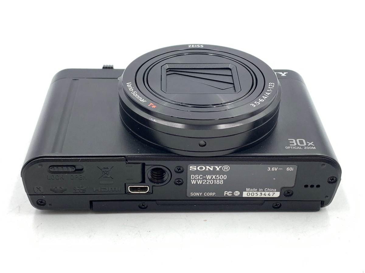 中古：AB(良品)】ソニー Cyber-shot DSC-WX500 B ブラック | 2445650053460