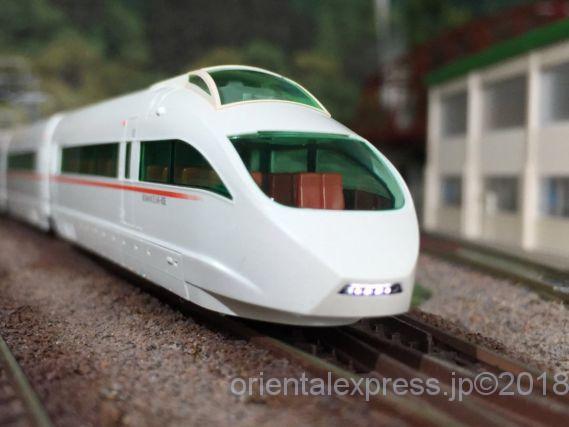 小田急ロマンスカー50000形VSEが入線しました。TOMIX 92754 | NGaugeJP