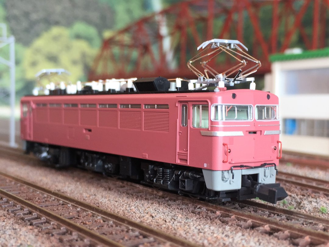 EF80 一次形（ヒサシなし）が入線しました。KATO 3064-1 | NGaugeJP