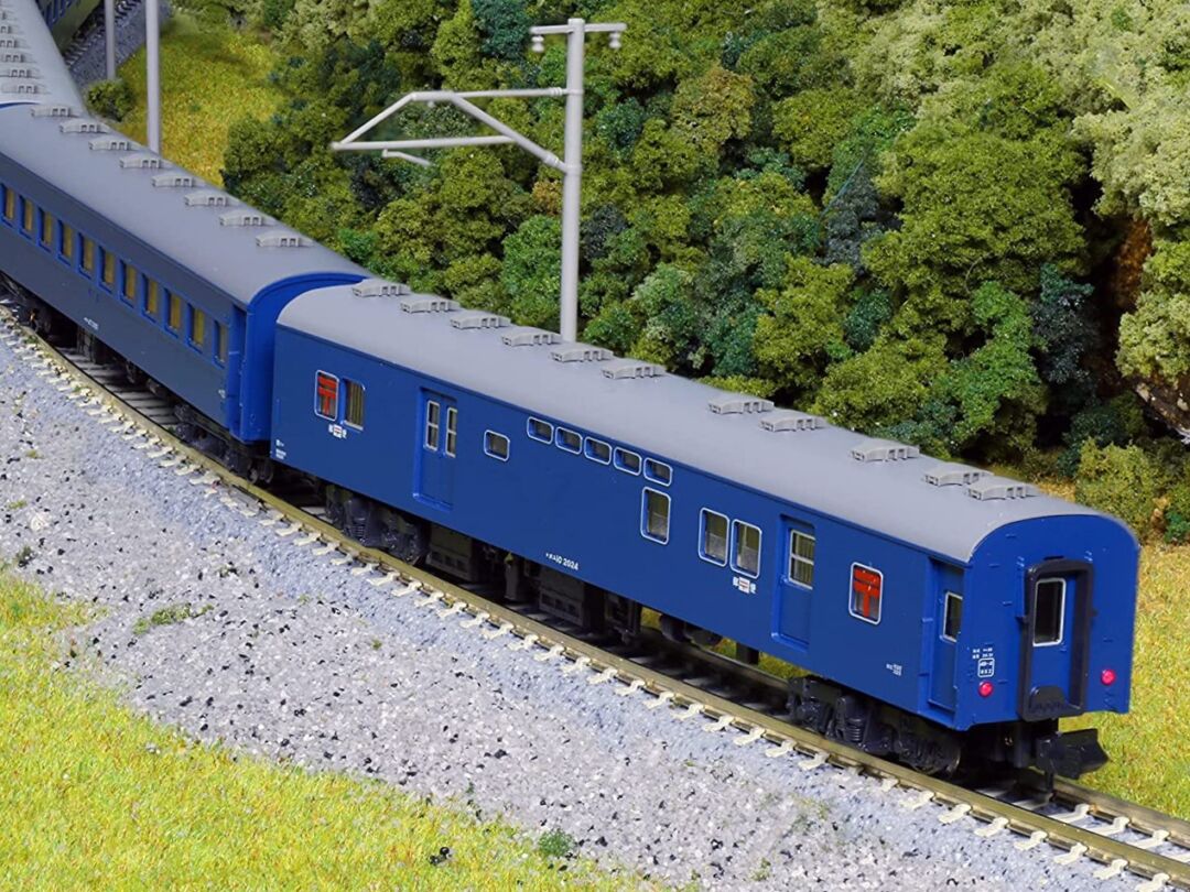 旧形客車 4両セット（ブルー） 品番：10-034-1 鉄道模型 KATO(カトー