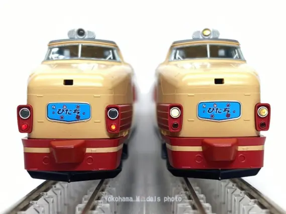 485系「ひたち」赤スカートが入線しました！ TOMIX 98825 98826