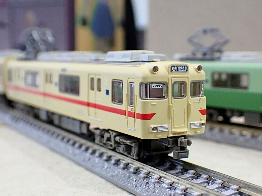 鉄コレ 名古屋鉄道6000系（ストロークリーム×赤帯・6013編成）2両