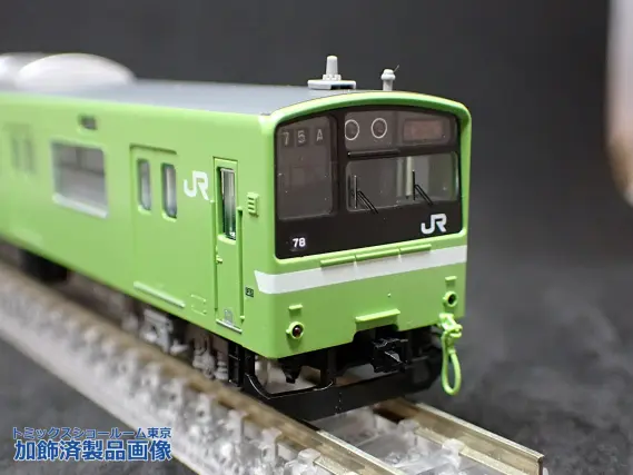 201系通勤電車（JR西日本30N更新車・ウグイス・混色床下)セット 品番