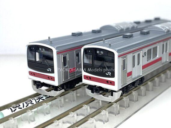 205系通勤電車（京葉線・新製車）が入線しました。 TOMIX 98878 10両