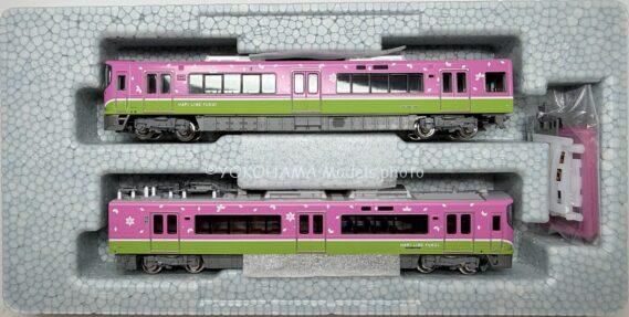 ハピラインふくい521系（フルラッピング編成）HF10編成が入線です