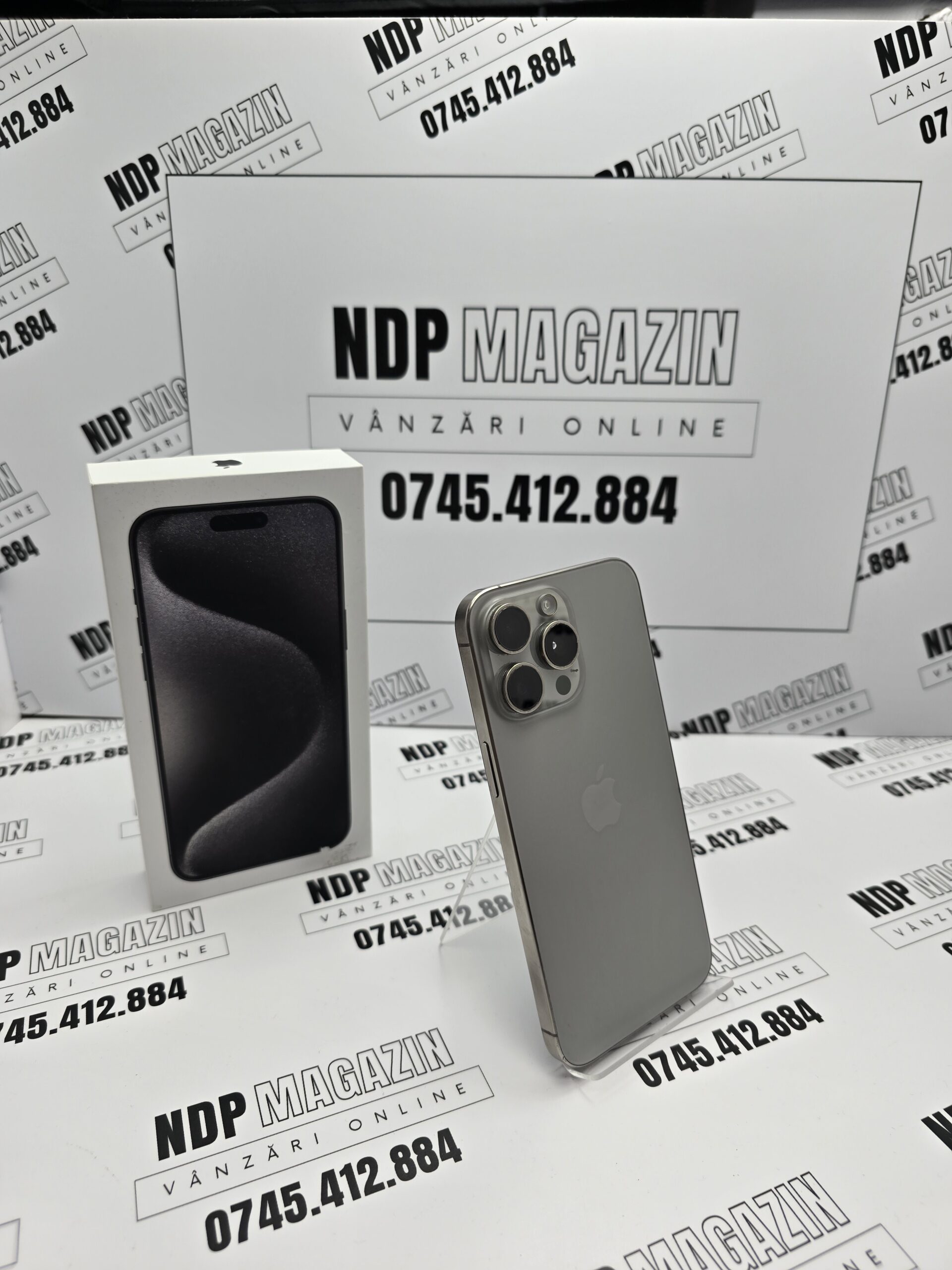 Apple iPhone 15 PRO MAX Memorie 256 Gb Baterie 82% Natural