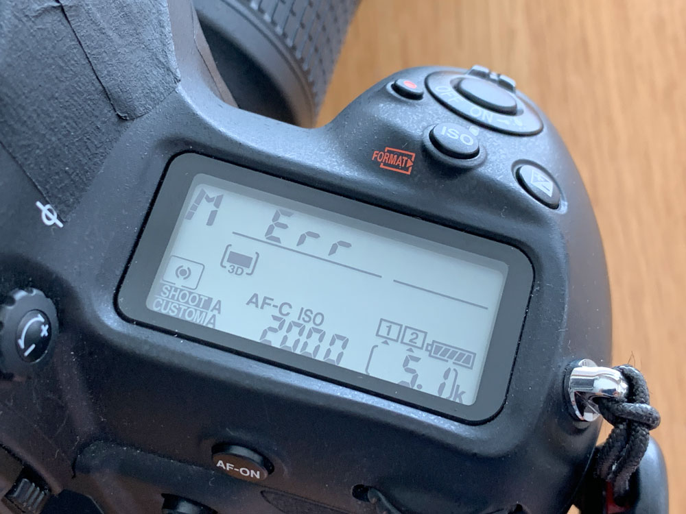 Nikon D6 Err表示の対処方法とは？【Nikon D6 レビュー】