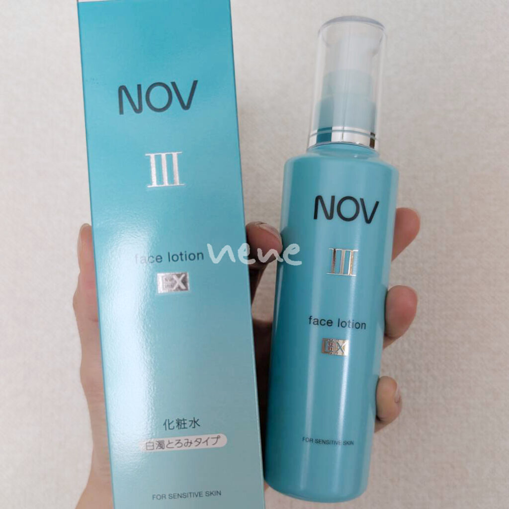 低刺激の最適解】NOV(ノブ)Ⅲシリーズのリニューアル化粧水をレビュー
