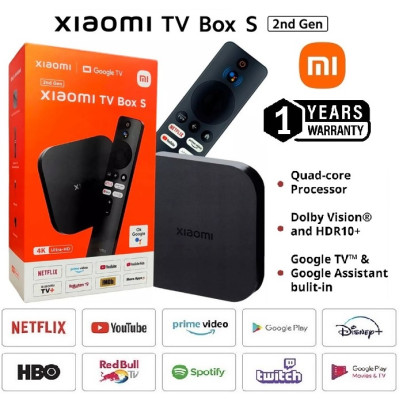 XIAOMI Mi BOX S 4K 2ND GENERETION - Neon Technology