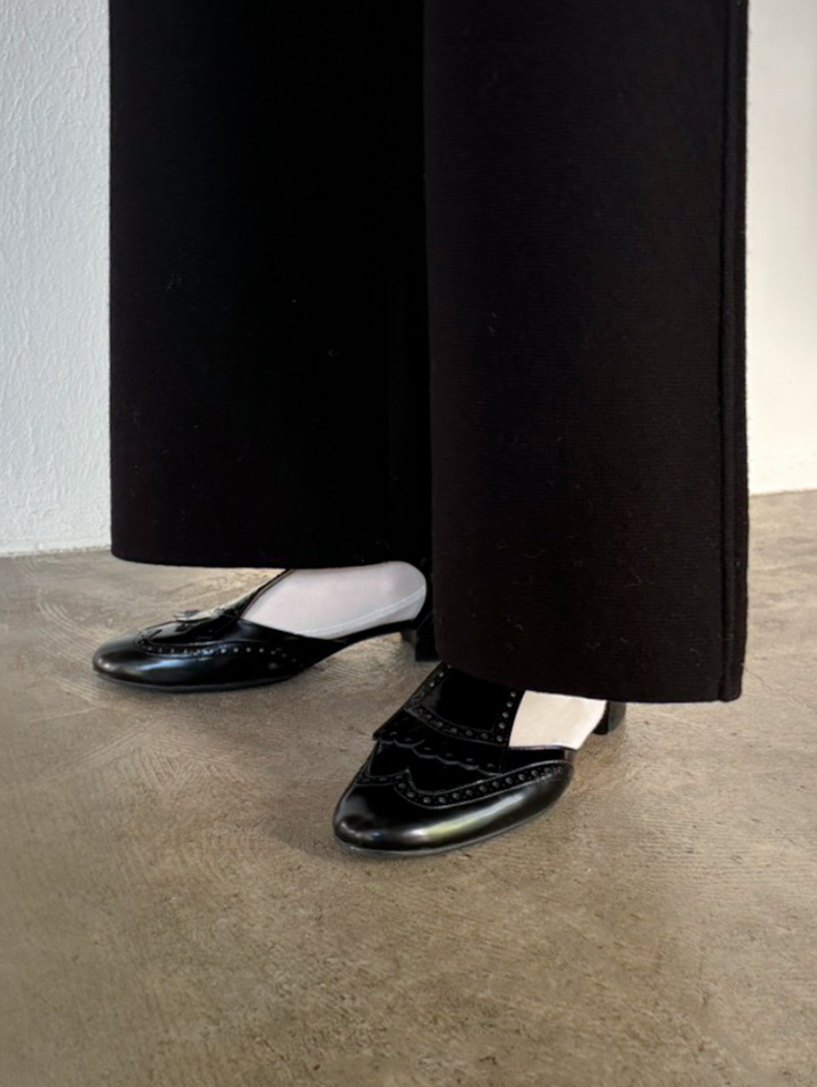 ウィングチップストラップシューズ 5850/DIDO/BLACK – NEBULONI E.