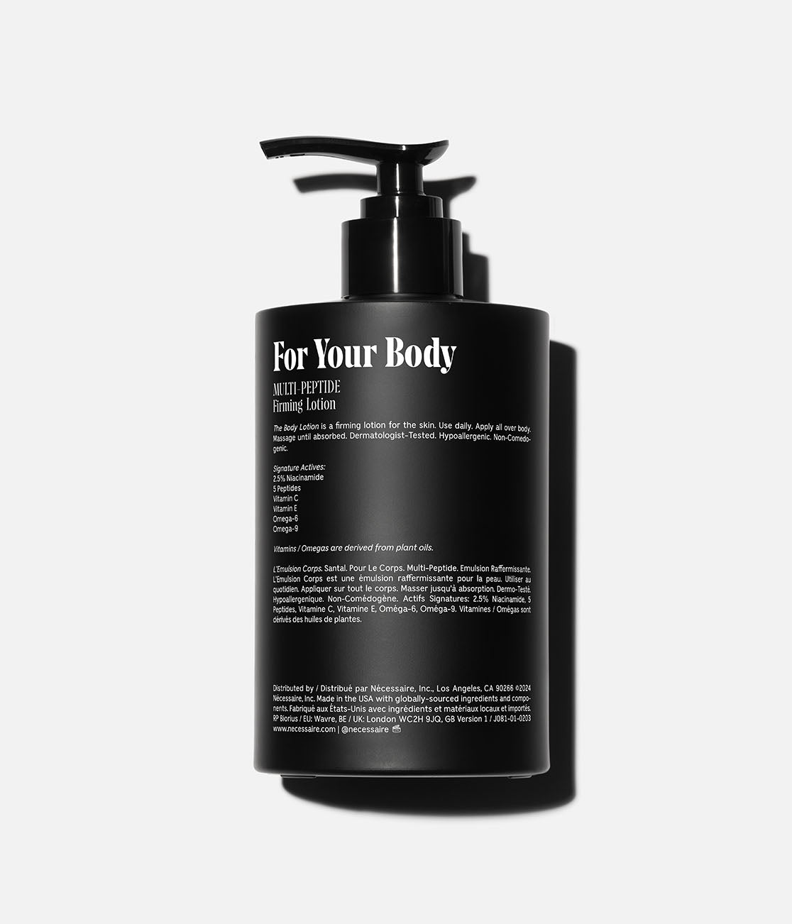 The Body Lotion 450 ml | Multi-Peptide – Nécessaire, A Personal
