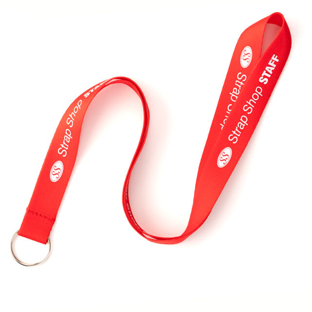 シルク印刷ネックストラップ SHP15D（15mm幅×二重リング