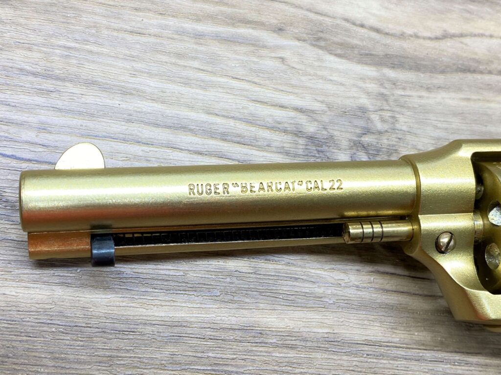 RUGER BEARCAT モデルガン ゴールド 鑑賞用 RUGER BEARCAT モデルガン