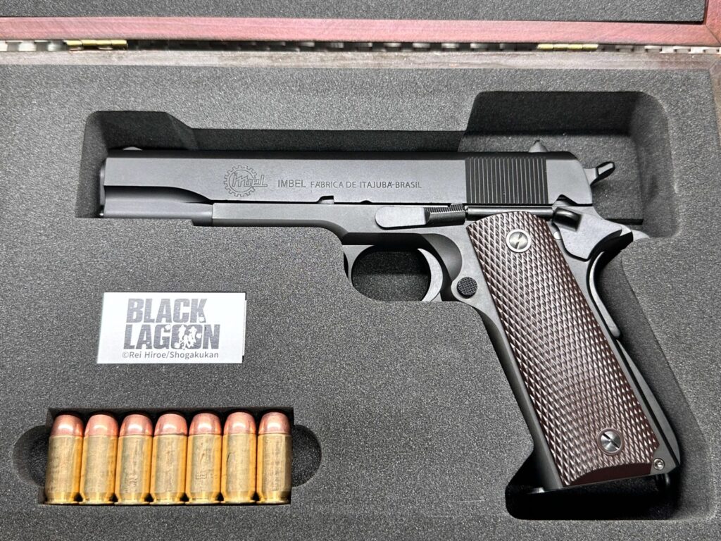 BLACK LAGOONに出てくるロベルタ愛用のインベルM911を紹介