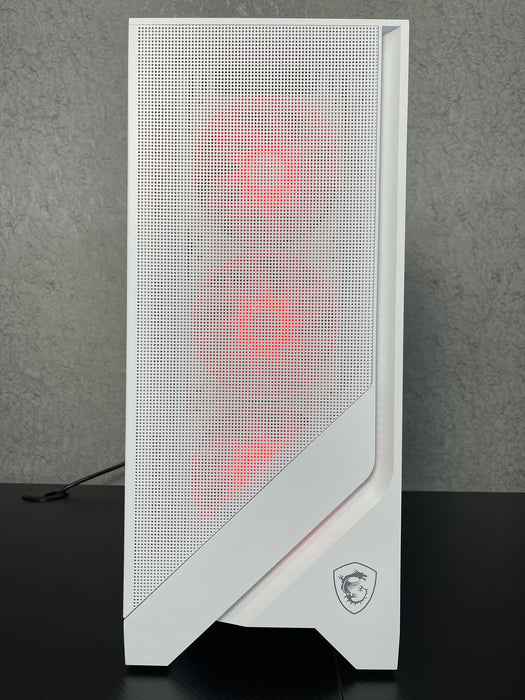 MSI PC Case MAG FORGE 320R Airflow White — Needy Shop LTD