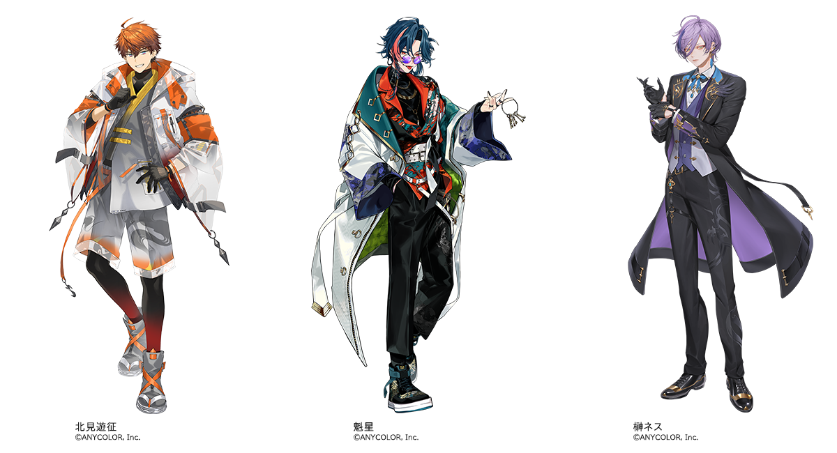 にじさんじ VTuber「3SKM」 北見遊征、魁星、榊ネスが『マギマルと