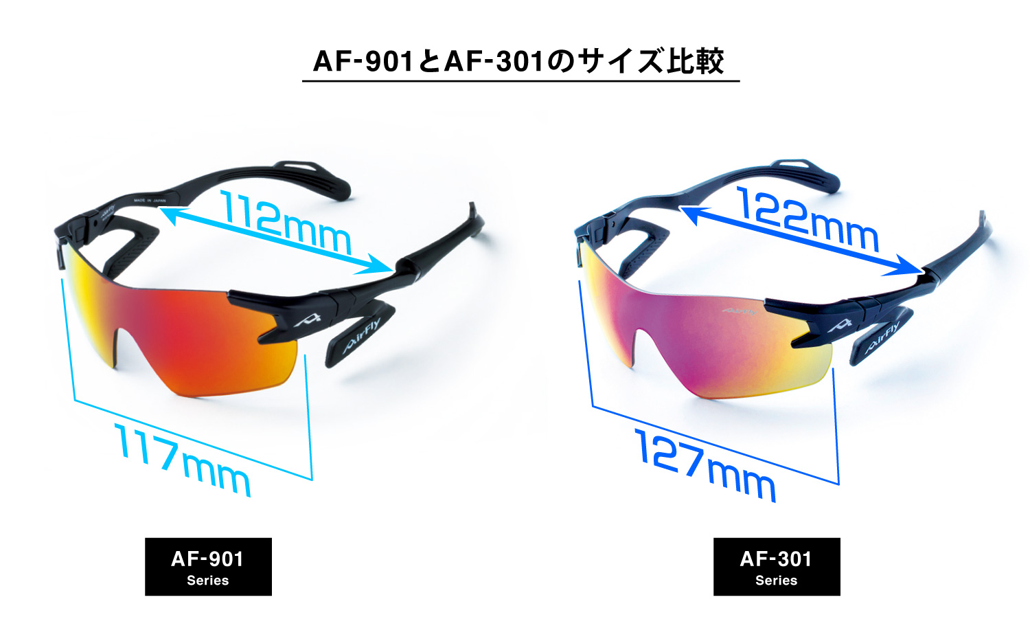 AF-901 クリアーレンズ組込みセット｜ 商品詳細｜AirFlyオンラインショップ