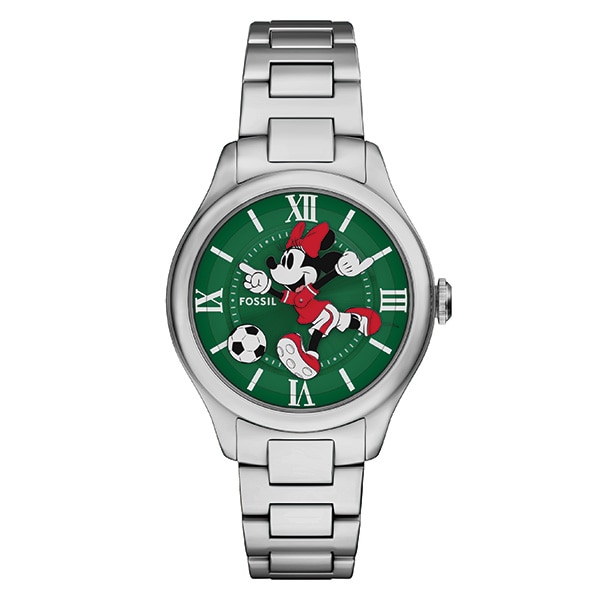 Fossil MICKEY AND FRIENDS サッカー LE1201 クォーツ レディース
