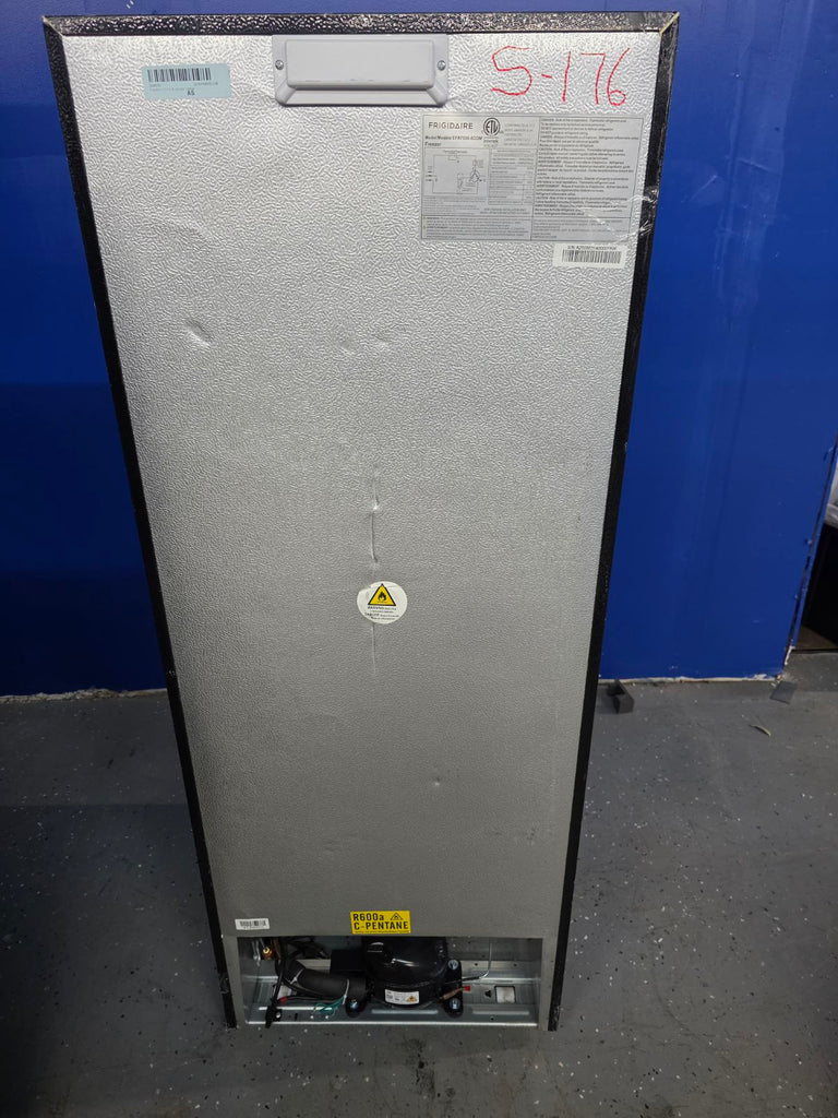 Frigidaire 6.5-cu ft Garage Ready Upright Freezer in Stainless Steel -